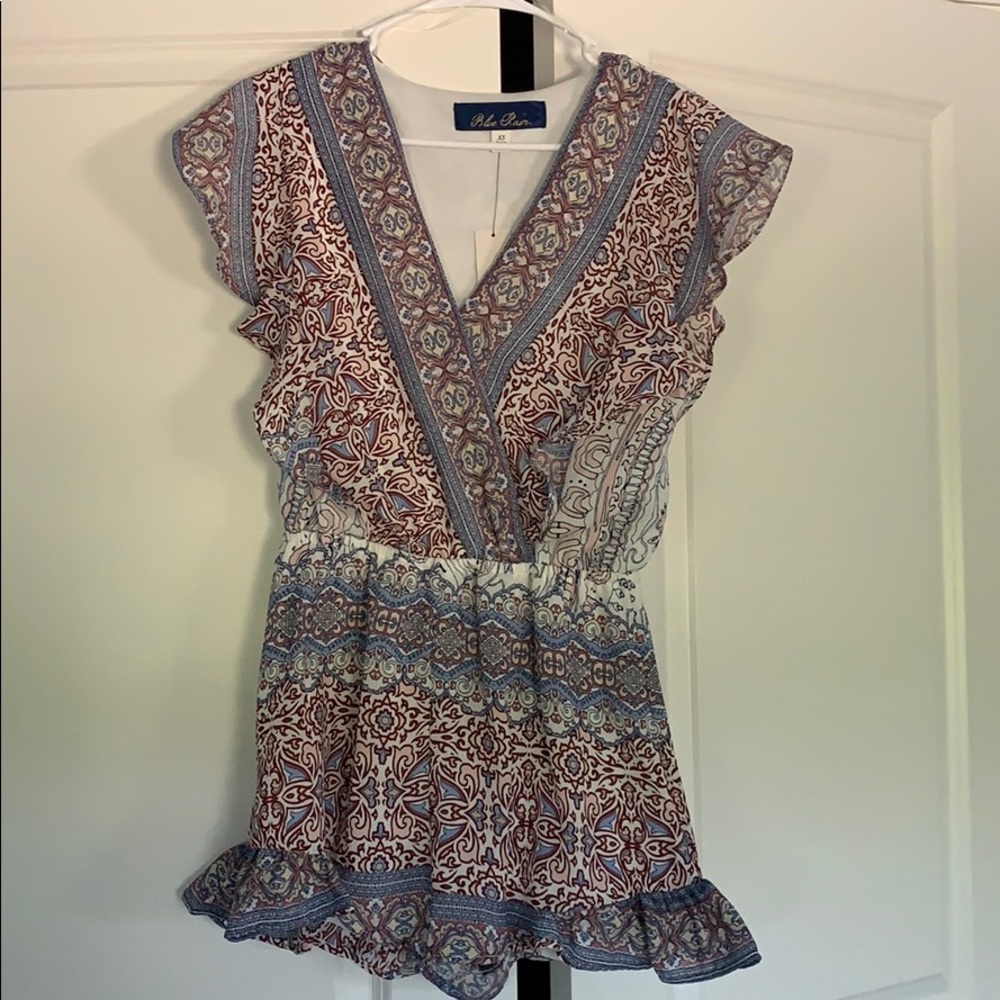 NWT Francesca’s Romper